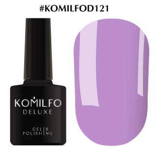 Lakier hybrydowy Komilfo Deluxe Series nr D121 (lawenda, emalia), 8 ml