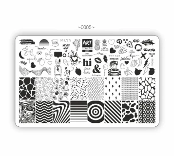 ART Stamping Plate 0005