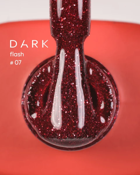 Dark Gel Polish Flash 07, 10 ml