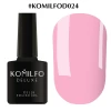 Gel polish Komilfo Deluxe Series No. D024 (light pink, enamel), 8 ml