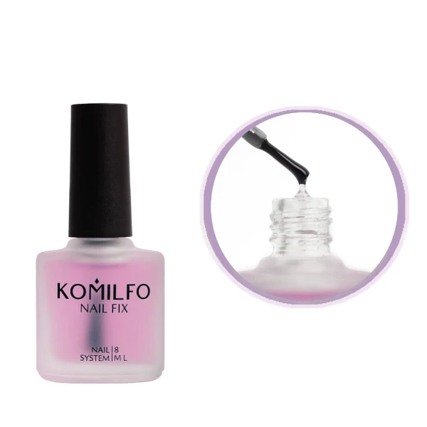 Komilfo Nail Fix Retinyl - база для лаку з ретинолом, 8 мл.