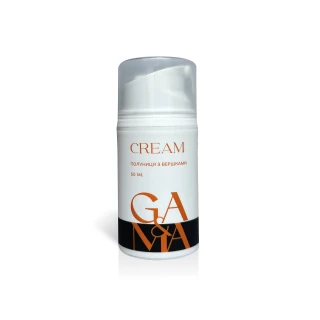 Ga&Ma Cream with urea, strawberry with cream (intense moisturizing), 50 ml