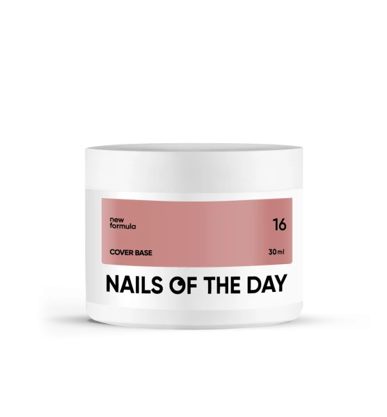 NAILSOFTHEDAY Cover base №16, 30 ml