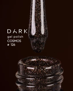 Dark gel polish Cosmos 126, 10 ml