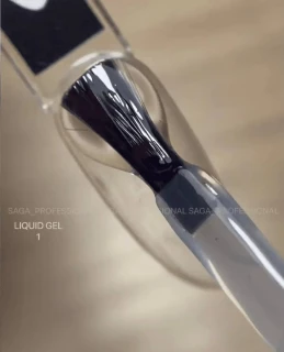 Saga professional Гель для нарощування Liquid Gel №01, 15 мл