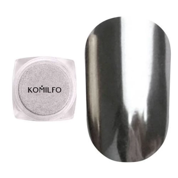 Komilfo Mirror Powder No. 001, silver, 0.5 g