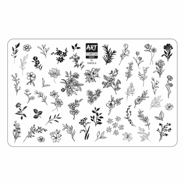 ART Stamping Plate 0009