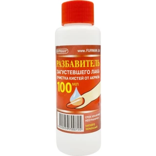 Furman Thinner of thickened varnish 100 ml