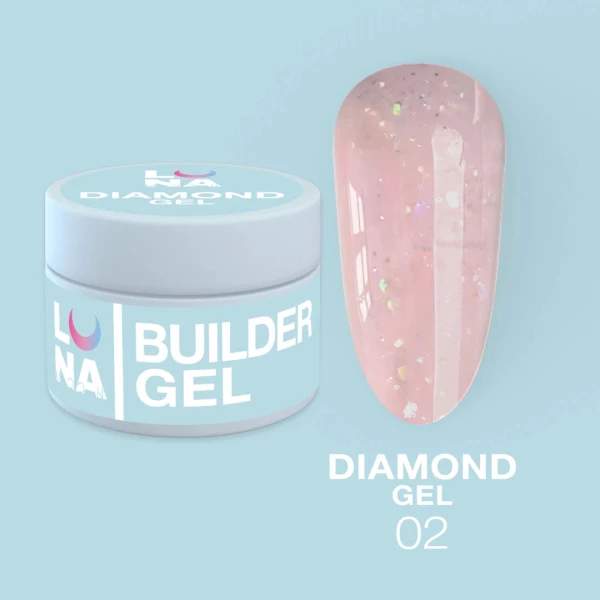 Luna Diamond Gel No. 02, 15 ml