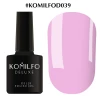 Gel polish Komilfo Deluxe Series No. D039 (muted pink-lilac, enamel), 8 ml