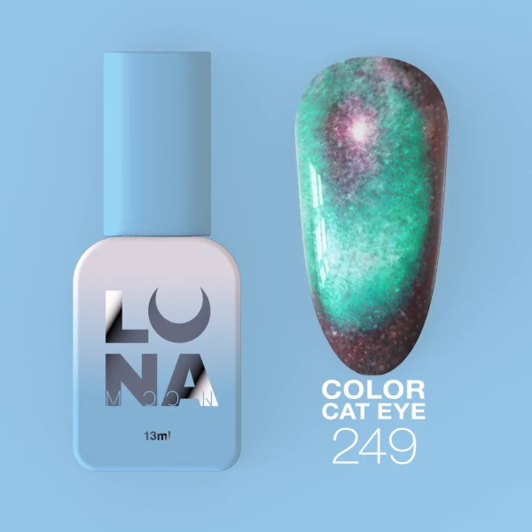 Luna Гель-лак Color Cat Eye №249, 13 ml