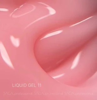 Saga professional Гель для наращивания Liquid Gel №11, 15 мл, 15 мл