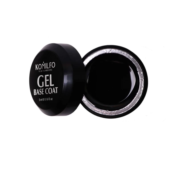 Komilfo Gel Base Coat - base-corrector for gel polish without a brush, 5 ml