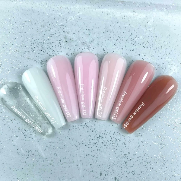 NAILSOFTHEDAY Premium Gel Clear, 30 ml