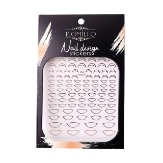 Komilfo Nail Design Sticker #KNS-001R