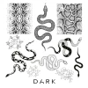 DARK Пластина для стемпінгу SNAKE MINI