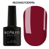 Gel polish Komilfo Deluxe Series No. D096 (burgundy marsala, enamel), 8 ml