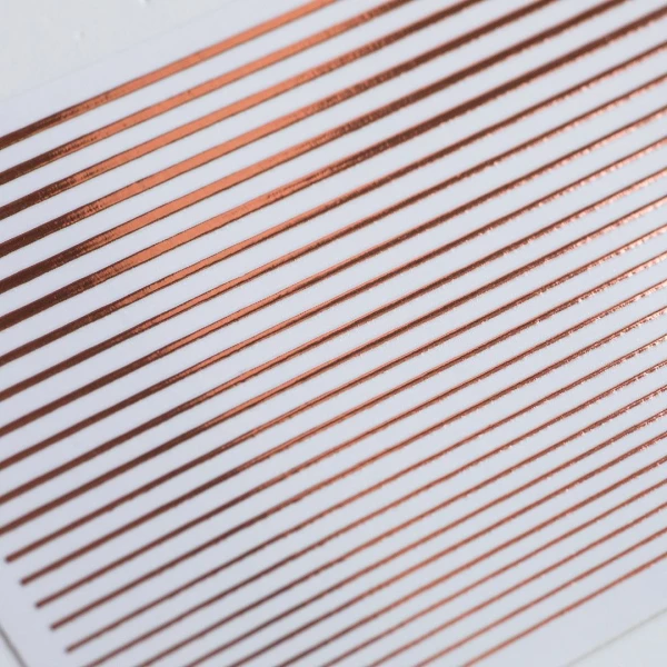 Flexible strips for design (copper)