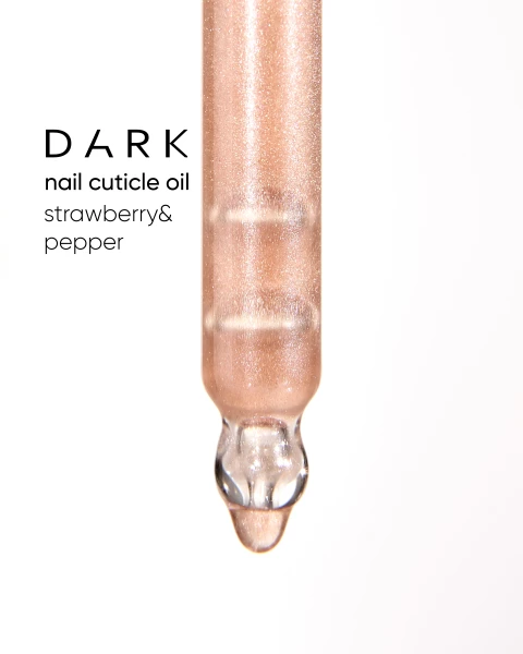 Dry cuticle oil Dark Strawberry & pepper, 10 ml