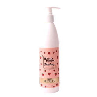 Komilfo Hand Lotion Strawberry - truskawkowy balsam do rąk, 250 ml