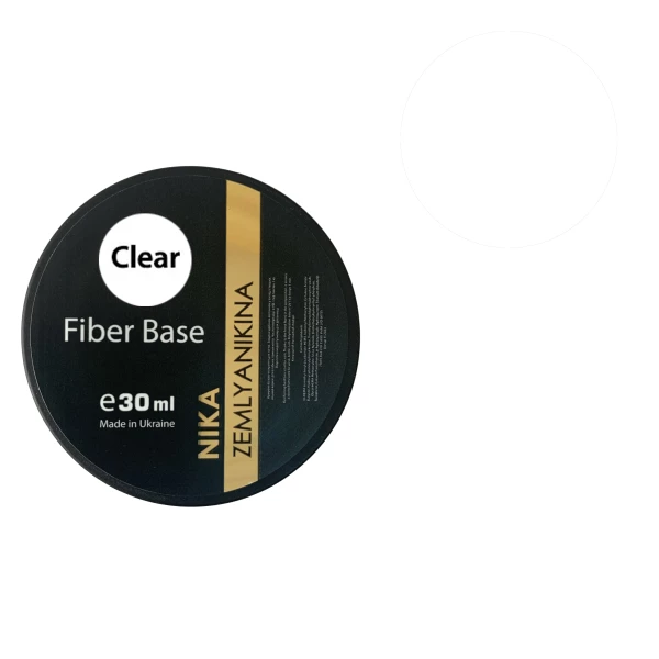 Fiber Base NIKA ZEMLYANIKINA Clear, 30мл