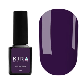 Гель-лак Kira Nails №157 (темно-фіолетовий, емаль), 6 мл