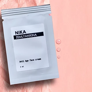 Крем антивіковий для обличчя ПРОБНИК Nika Zemlyanikina, 2 ml