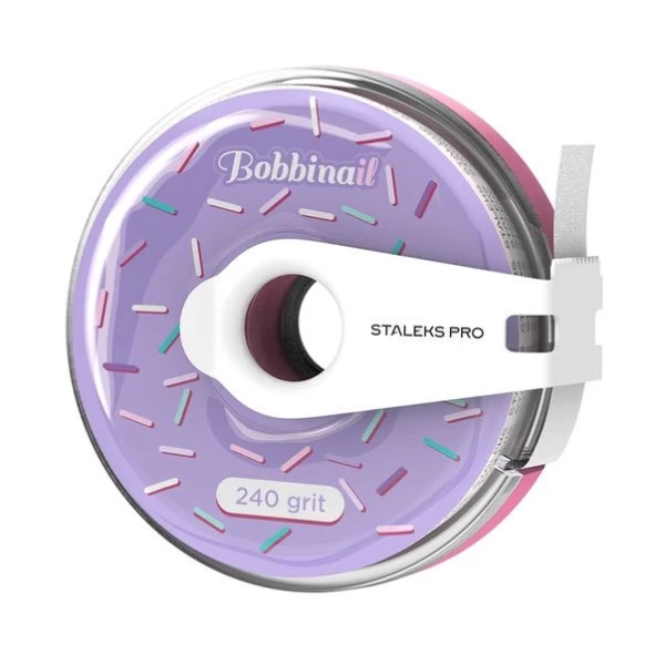 Interchangeable tape file white EXPERT in a plastic reel STALEKS PRO 240 grit