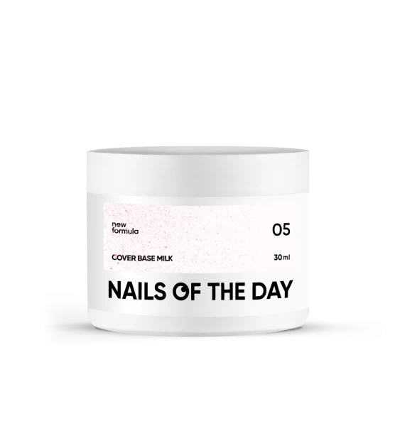 NAILSOFTHEDAY Podkład kryjący mleczny nr 05, 30 ml