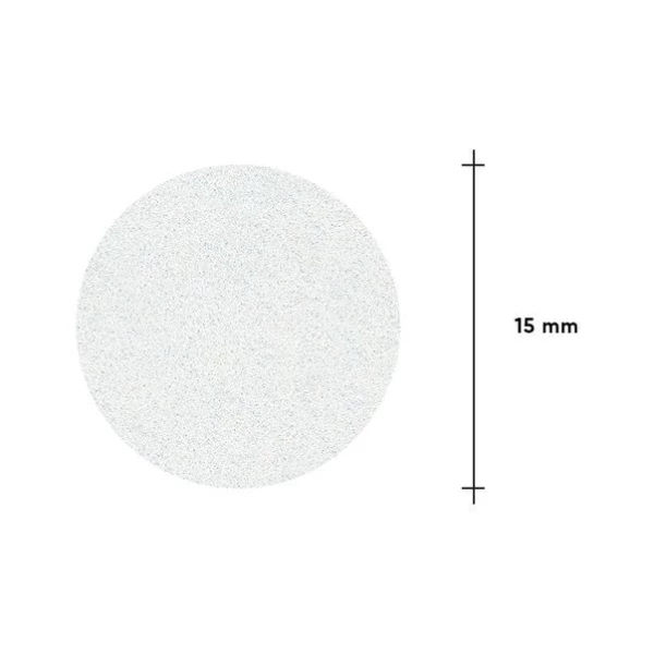 Replacement files white on a soft base for the pedicure disc PODODISC STALEKS PRO S 240 grit (50 pcs)