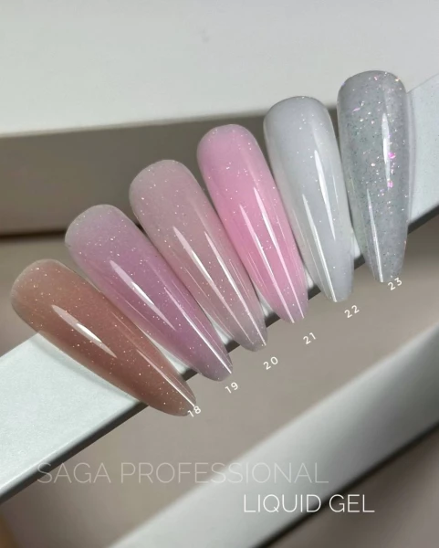 Saga professional Гель для нарощування Liquid Gel №21, 15 мл