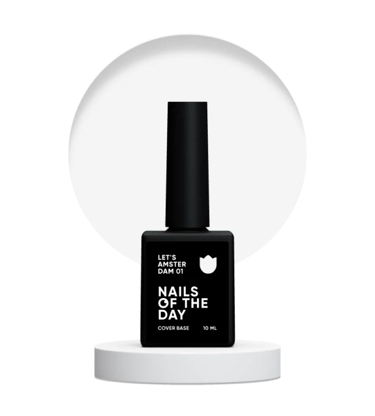 NAILSOFTHEDAY Let`s Amsterdam baza nr 01, 10 ml