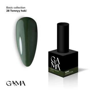 GA&MA Basic collection 028 темний хакі, 10 ml