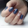 Gel polish Komilfo Deluxe Series No. D294 (gray-blue, enamel), 8 ml