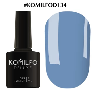 Gel polish Komilfo Deluxe Series No. D134 (dark blue, enamel), 8 ml