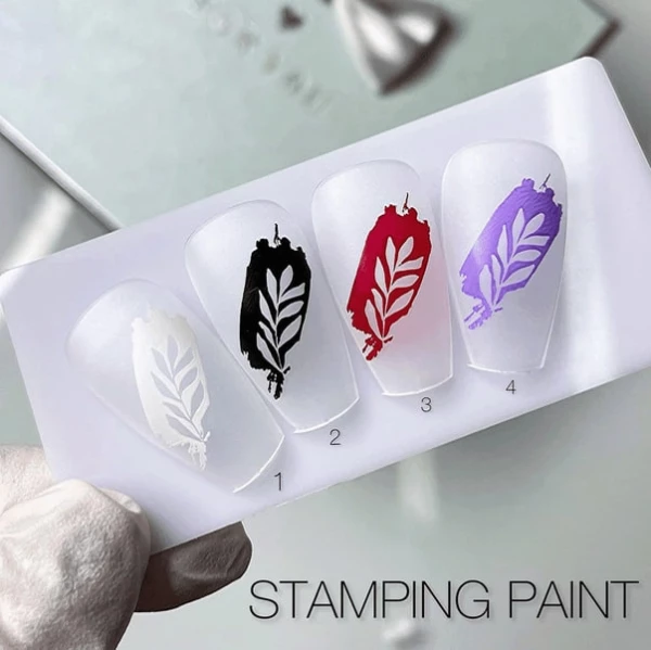 Saga Professional Stamping №01, 8 мл (чорний)