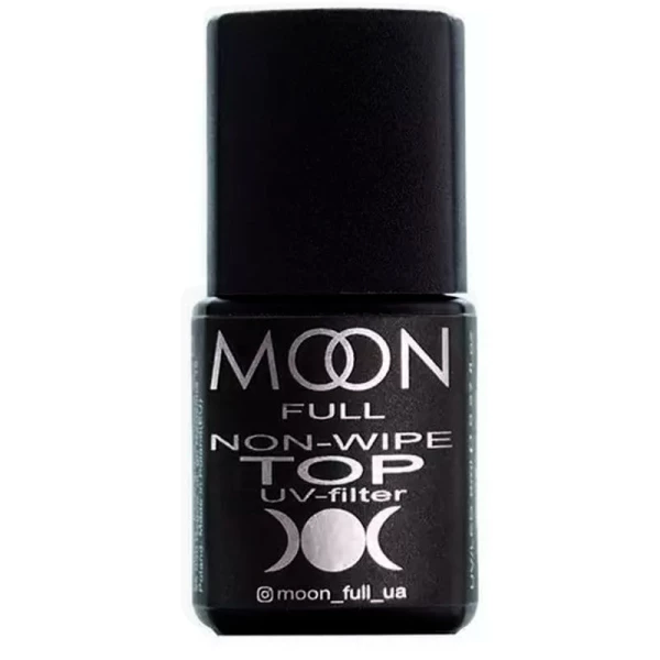 MOON  FULL  TOP NON-WIPE з UV-filter, 8 ml ( без липкого шару)