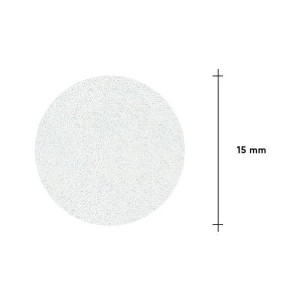 Replacement files white for pedicure disk PODODISC STALEKS PRO S 240 grit (50 pcs)