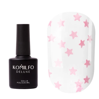 Komilfo No Wipe Star Nails Rose Top, 8 мл