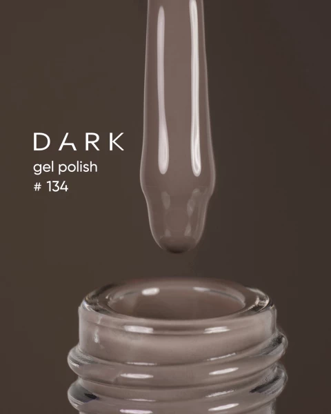 Dark gel polish (new collection) 134, 6 ml