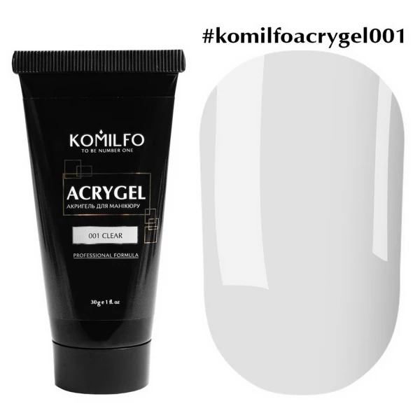 Komilfo AcryGel 001 Bezbarwny, 30 g