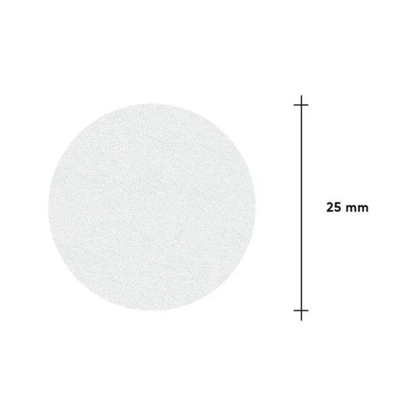 Replacement files white on a soft base for the pedicure disk PODODISC STALEKS PRO L 320 grit (50 pcs)