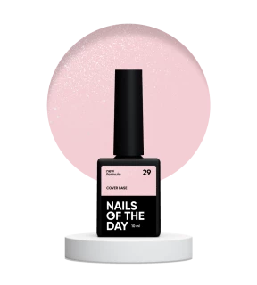 NAILSOFTHEDAY Cover base shimmer nr 29, 10 ml