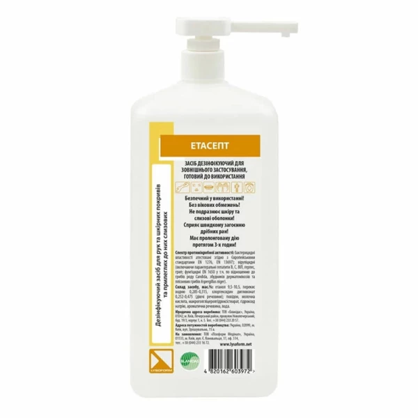 Etasept skin disinfectant, 1000 ml