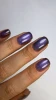 Dark gel polish Cat Eye 19, 6 ml