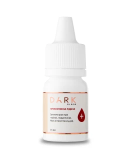 Dark Hemostatic fluid, 15 ml