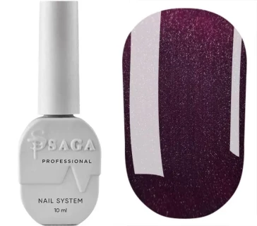 Saga Professional Gel polish WINE CAT №04, 10 мл