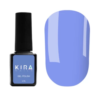 Гель-лак Kira Nails №084 (волошковий, емаль), 6 мл