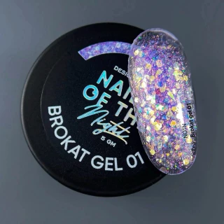 NAILSOFTHEDAY Gel design Brokat №01, 5 мл