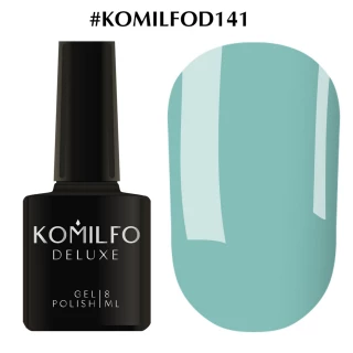 Gel polish Komilfo Deluxe Series No. D141 (calm blue, enamel), 8 ml